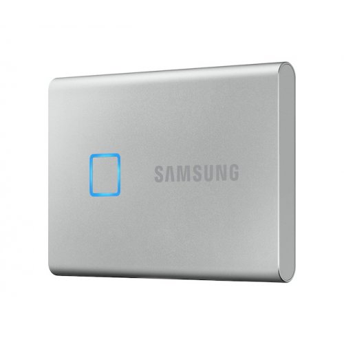 Photo SSD Drive Samsung T7 Touch 1TB USB 3.2 (MU-PC1T0S/WW) Silver