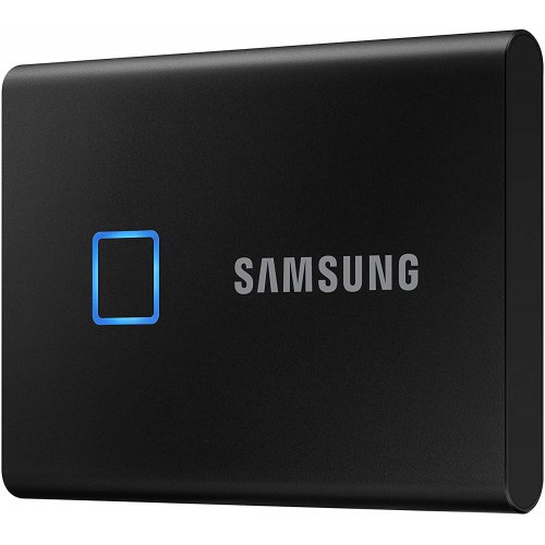 Продать SSD-диск Samsung T7 Touch 1TB USB 3.2 (MU-PC1T0K/WW) Black по Trade-In интернет-магазине Телемарт - Киев, Днепр, Украина фото