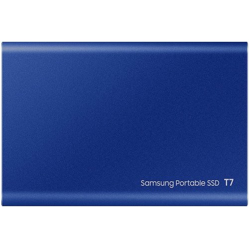 Купить SSD-диск Samsung T7 2TB USB 3.2 (MU-PC2T0H/WW) Blue с проверкой совместимости: обзор, характеристики, цена в Киеве, Днепре, Одессе, Харькове, Украине | интернет-магазин TELEMART.UA фото