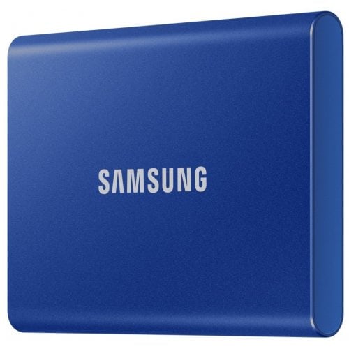 SSD-диск Samsung T7 500GB USB 3.2 (MU-PC500H/WW) Blue купити з перевіркою сумісності: огляд, характеристики, ціна у Києві, Львові, Вінниці, Хмельницькому, Івано-Франківську, Україні | інтернет-магазин TELEMART.UA фото