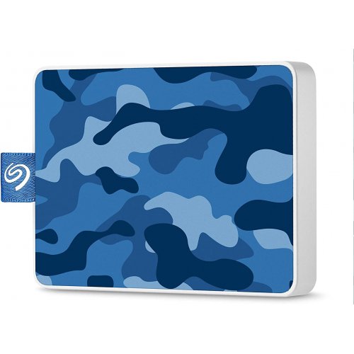 Продати SSD-диск Seagate One Touch 500GB USB 3.0 (STJE500406) Camo Blue за Trade-In у інтернет-магазині Телемарт - Київ, Дніпро, Україна фото
