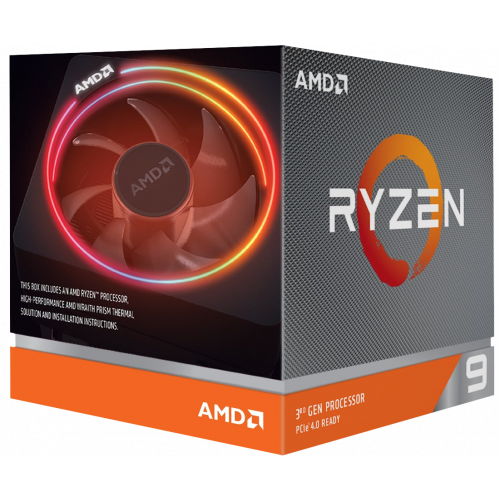 Photo CPU Уценка процессор AMD Ryzen 9 3900X 3.8(4.6)GHz 64MB sAM4 Box (100-100000023BOX) (Вскрыта упаковка, 289490)