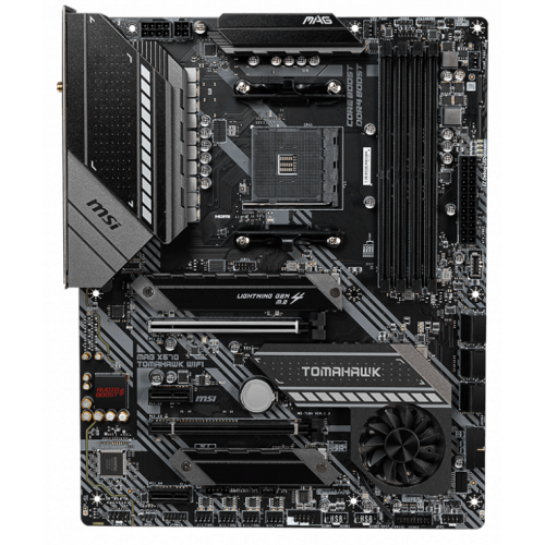 Photo Motherboard MSI MAG X570 TOMAHAWK WIFI (sAM4, AMD X570)