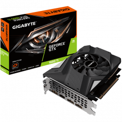 Видеокарта Gigabyte GeForce GTX 1660 Ti Mini ITX 6144MB (GV-N166TIX-6GD)
