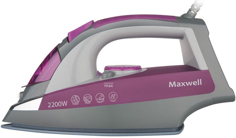 Купить Утюг Maxwell MW-3021 - цена в Харькове, Киеве, Днепре, Одессе в ...