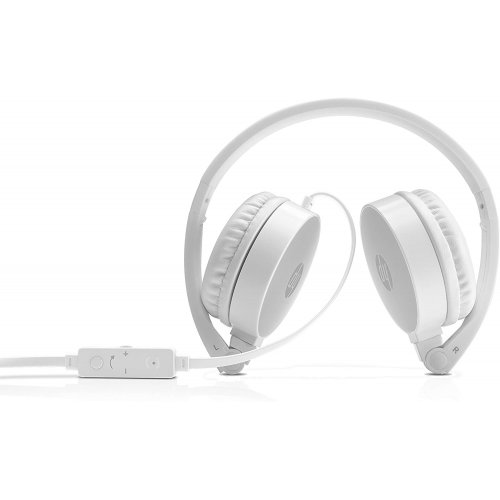 Купить Наушники HP Stereo Headset H2800 (2AP95AA) White/Silver - цена в Харькове, Киеве, Днепре, Одессе
в интернет-магазине Telemart фото