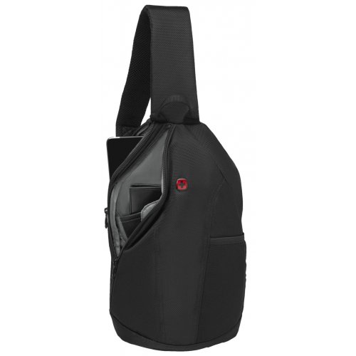 Купити Рюкзак Wenger 10" BC Fun Monosling Bag (610180) Black - ціна в Києві, Львові, Вінниці, Хмельницькому, Франківську, Україні | інтернет-магазин TELEMART.UA фото