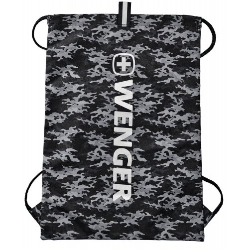 Купить Рюкзак Wenger FlowUp Drawstring Bag 14L (610192) Black Camo - цена в Харькове, Киеве, Днепре, Одессе
в интернет-магазине Telemart фото