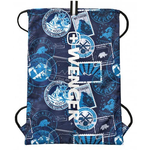 Купити Рюкзак Wenger FlowUp Drawstring Bag 14L (610193) Navy Multipass - ціна в Києві, Львові, Вінниці, Хмельницькому, Франківську, Україні | інтернет-магазин TELEMART.UA фото