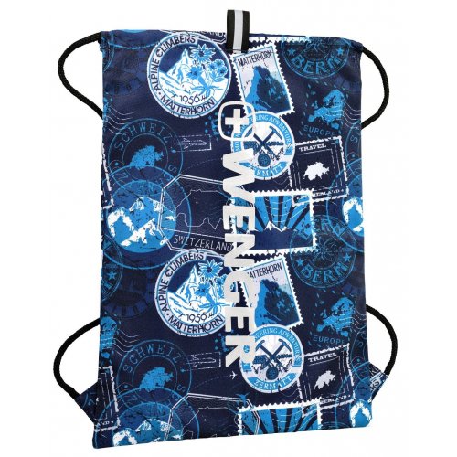 Купити Рюкзак Wenger FlowUp Drawstring Bag 14L (610193) Navy Multipass - ціна в Києві, Львові, Вінниці, Хмельницькому, Франківську, Україні | інтернет-магазин TELEMART.UA фото