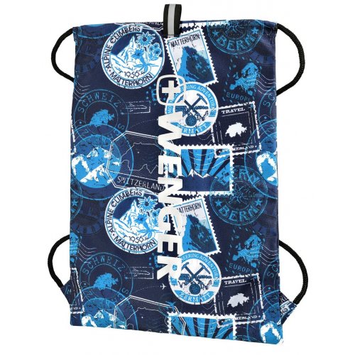 Купити Рюкзак Wenger FlowUp Drawstring Bag 14L (610193) Navy Multipass - ціна в Києві, Львові, Вінниці, Хмельницькому, Франківську, Україні | інтернет-магазин TELEMART.UA фото
