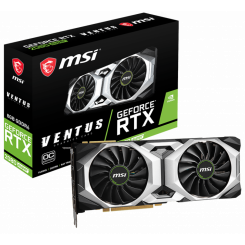 Фото Уценка видеокарта MSI GeForce RTX 2080 SUPER VENTUS OC 8192MB (RTX 2080 SUPER VENTUS OC) (отсутствует упаковка, 292101)