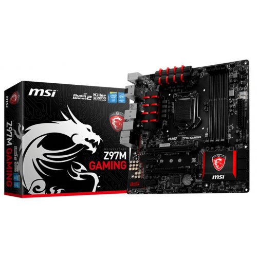 Продати Материнська плата MSI Z97M GAMING (s1150, Intel Z97) за Trade-In у інтернет-магазині Телемарт - Київ, Дніпро, Україна фото