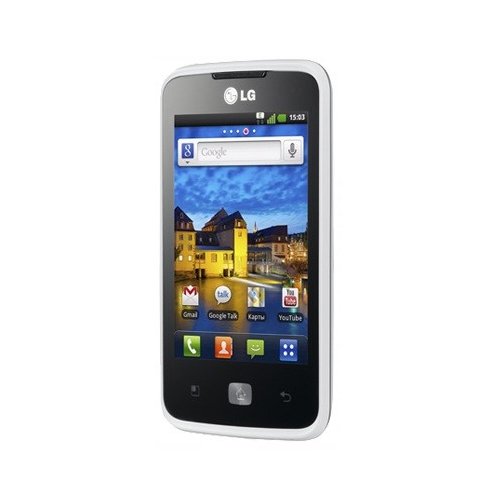 Купить Смартфон LG Optimus Hub E510 White - цена в Харькове, Киеве, Днепре, Одессе
в интернет-магазине Telemart фото
