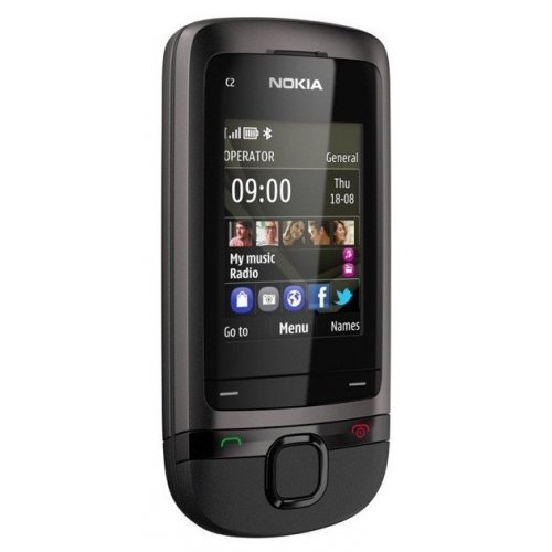 Купить Мобильный телефон Nokia C2-05 Dark Grey - цена в Харькове, Киеве, Днепре, Одессе
в интернет-магазине Telemart фото
