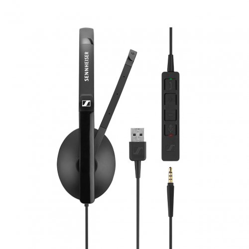 Купить Наушники Sennheiser SC 135 (508316) Black - цена в Харькове ...