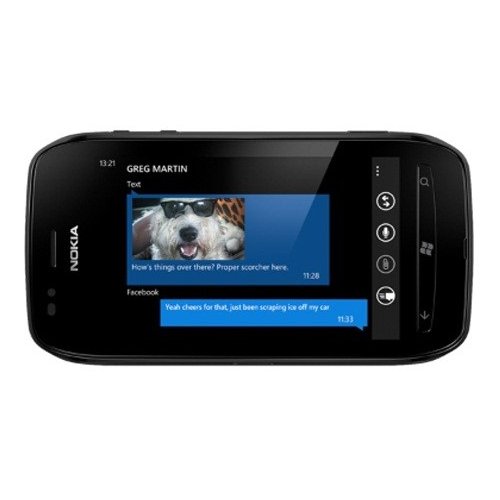 Купить Смартфон Nokia Lumia 710 Black - цена в Харькове, Киеве, Днепре, Одессе
в интернет-магазине Telemart фото
