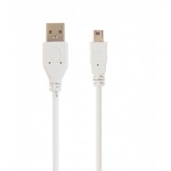 Кабель Cablexpert USB 2.0 AM-miniUSB 5pin 1.8m (CC-USB2-AM5P-6) White