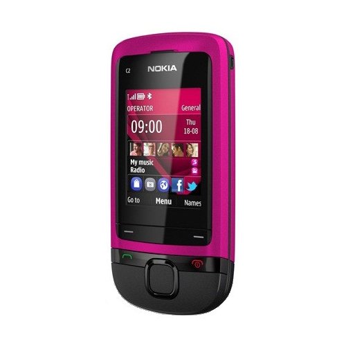 Купить Мобильный телефон Nokia C2-05 Pink - цена в Харькове, Киеве, Днепре, Одессе
в интернет-магазине Telemart фото