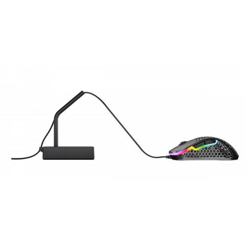 Купити Тримач для кабелю Xtrfy B4 Mouse Bungee (XG-B4-BLACK) Black - ціна в Києві, Львові, Вінниці, Хмельницькому, Франківську, Україні | інтернет-магазин TELEMART.UA фото