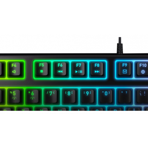 Photo Keyboard Xtrfy K4 TKL RGB Kailh Red (XG-K4-RGB-TKL-R-UKR) Black