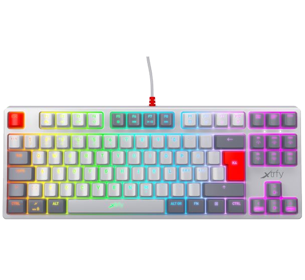 Клавиатура xtrfy k4 tkl rgb retro обзор