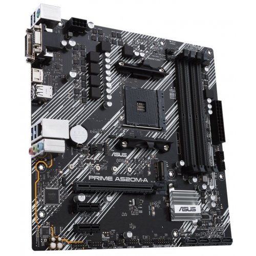 Photo Motherboard Asus PRIME A520M-A (sAM4, AMD A520)