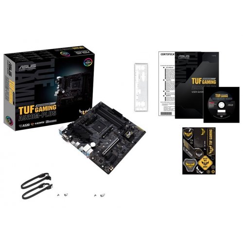 Photo Motherboard Asus TUF GAMING A520M-PLUS (sAM4, AMD A520)