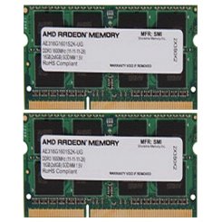ОЗП AMD SODIMM DDR3 16GB (2x8GB) 1600Mhz (AE316G1601S2K-UG)