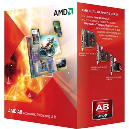 Продати Процесор AMD A8-7600 3.1GHz 4MB sFM2+ Box (AD7600YBJABOX) за Trade-In у інтернет-магазині Телемарт - Київ, Дніпро, Україна фото