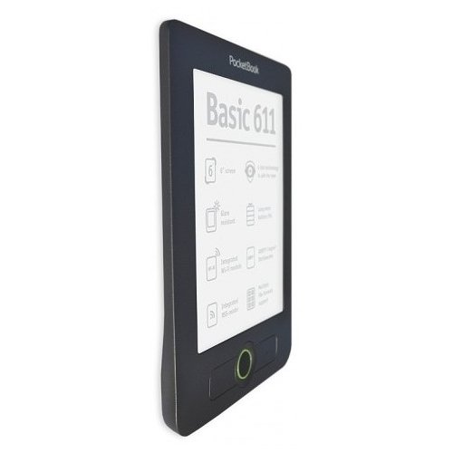 Електронна книга PocketBook 611 Basic Dark Grey купити в Україні | Telemart фото