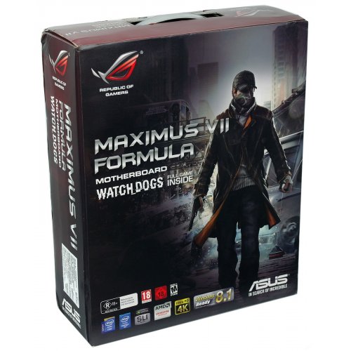Продать Материнская плата Asus MAXIMUS VII FORMULA/WATCH DOGS (s1150, Intel Z97) по Trade-In интернет-магазине Телемарт - Киев, Днепр, Украина фото