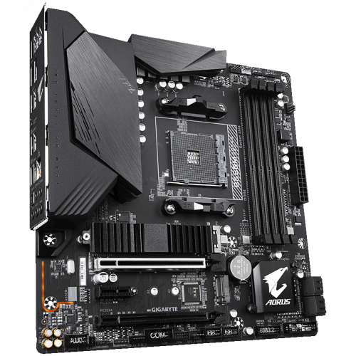 Photo Motherboard Gigabyte B550M AORUS PRO (sAM4, AMD B550)