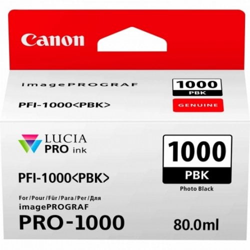 Купить Картридж Canon PFI-1000 (0546C001) Black - цена в Харькове, Киеве, Днепре, Одессе
в интернет-магазине Telemart фото