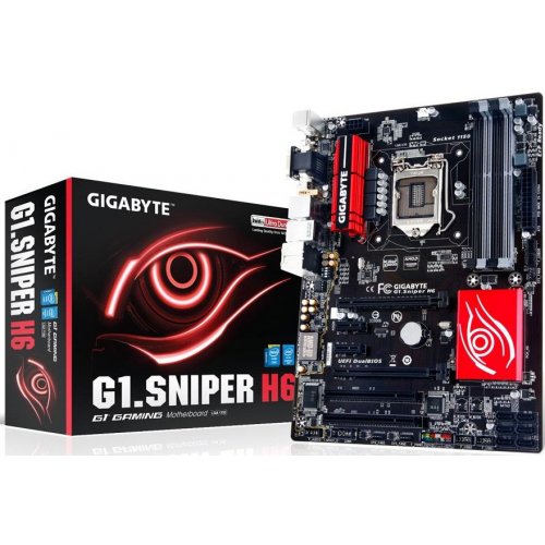Продати Материнська плата Gigabyte G1.Sniper H6 (s1150, Intel H97) за Trade-In у інтернет-магазині Телемарт - Київ, Дніпро, Україна фото