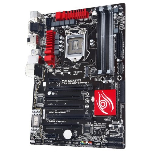 Продати Материнська плата Gigabyte GA-H97-GAMING 3 (s1150, Intel H97) за Trade-In у інтернет-магазині Телемарт - Київ, Дніпро, Україна фото