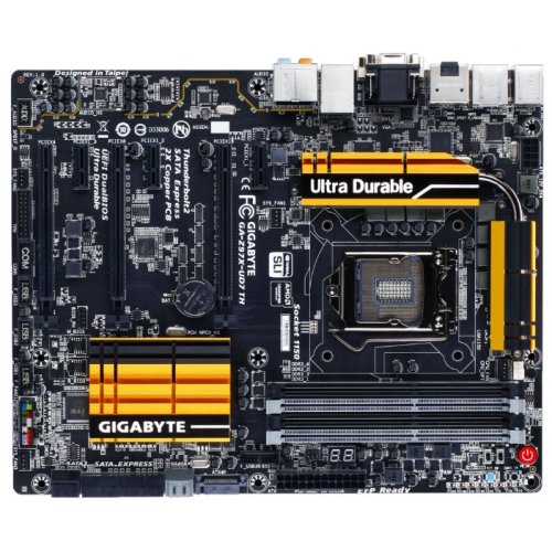Продати Материнська плата Gigabyte GA-Z97X-UD7 TH (s1150, Intel Z97) за Trade-In у інтернет-магазині Телемарт - Київ, Дніпро, Україна фото