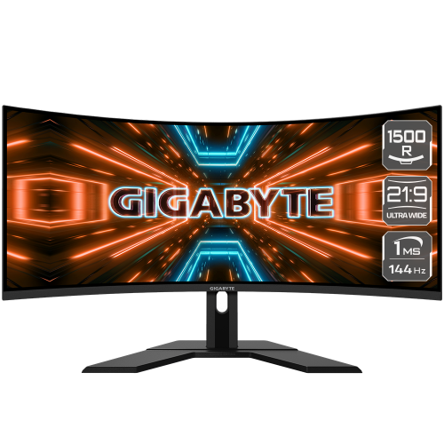 Photo Monitor Gigabyte 34” G34WQC Gaming Black