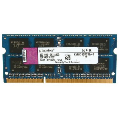 Продати ОЗП Kingston SODIMM DDR3 4GB 1333MHz (KVR1333D3S9/4G) за Trade-In у інтернет-магазині Телемарт - Київ, Дніпро, Україна фото