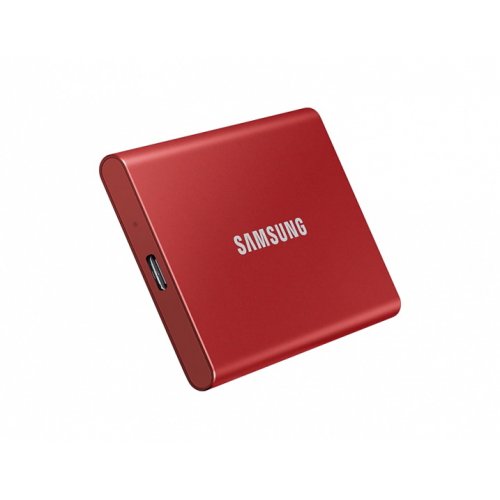 Купить SSD-диск Samsung T7 2TB USB 3.2 (MU-PC2T0R/WW) Red с проверкой совместимости: обзор, характеристики, цена в Киеве, Днепре, Одессе, Харькове, Украине | интернет-магазин TELEMART.UA фото