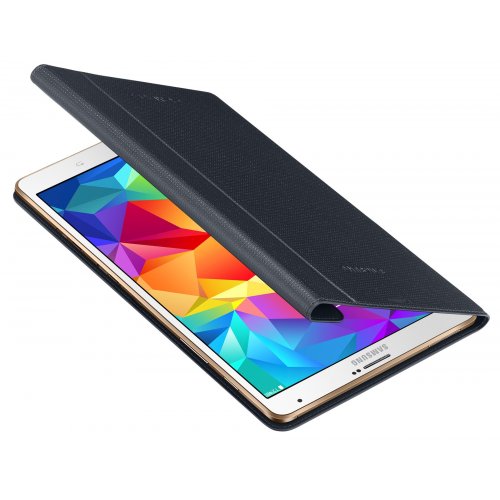 Чехол Samsung Book Cover для Galaxy Tab S 8.4 T701 EF-BT700BBEGRU Charcoal Black купити в Україні | Telemart фото