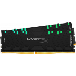 Фото HyperX DDR4 64GB (2x32GB) 3200Mhz Predator RGB (HX432C16PB3AK2/64)