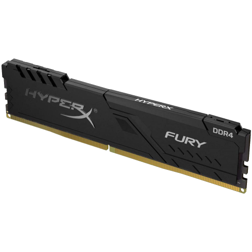 Photo RAM HyperX DDR4 128GB (4x32GB) 3200Mhz Fury Black (HX432C16FB3K4/128)