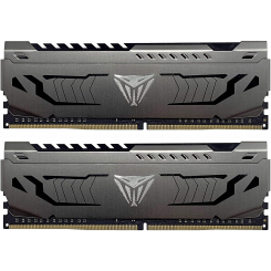 Фото Patriot DDR4 64GB (2x32GB) 3200Mhz Viper Steel (PVS464G320C6K)