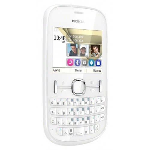 Купить Мобильный телефон Nokia Asha 200 Pearl White - цена в Харькове, Киеве, Днепре, Одессе
в интернет-магазине Telemart фото
