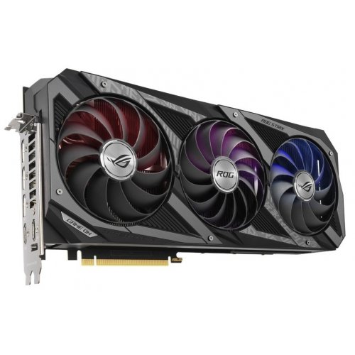 Фото Відеокарта Asus ROG GeForce RTX 3080 STRIX OC 10240MB (ROG-STRIX-RTX3080-O10G-GAMING)