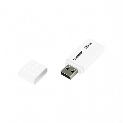 Накопичувач GoodRAM UME2 128GB USB 2.0 (UME2-1280W0R11) White купити в Україні: Київ, Львів, Хмельницький, Тернопіль, Івано-Франківськ | Низька ціна, відгуки, характеристики від TELEMART фото