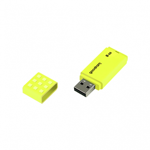 Купить Накопитель GoodRAM UME2 8GB USB 2.0 (UME2-0080Y0R11) Yellow - цена в Харькове, Киеве, Днепре, Одессе
в интернет-магазине Telemart фото