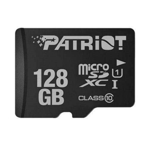 Карта пам'яті Patriot microSDXC LX Series 128GB Class 10 UHS-I (с адаптером) (PSF128GMCSDXC10) купити в Україні: Київ, Львів, Хмельницький, Тернопіль, Івано-Франківськ | Низька ціна, відгуки, характеристики від TELEMART фото