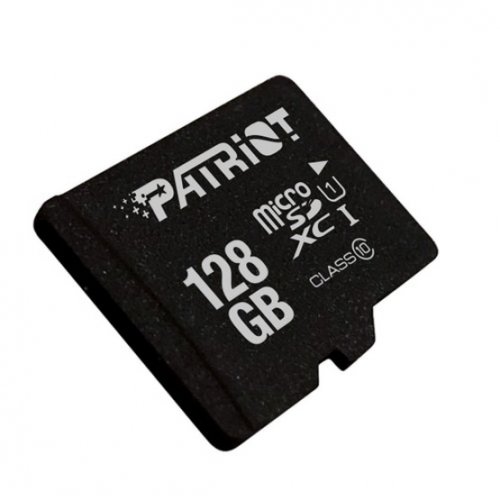Карта пам'яті Patriot microSDXC LX Series 128GB Class 10 UHS-I (с адаптером) (PSF128GMCSDXC10) купити в Україні: Київ, Львів, Хмельницький, Тернопіль, Івано-Франківськ | Низька ціна, відгуки, характеристики від TELEMART фото